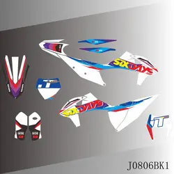 For KTM 125 250 350 450 500 SX SXF 2019 2020 2021 EXC XC XCW 2020 2021 2022 SIX DAYS SIXDAYS Graphics Decals Stickers Background