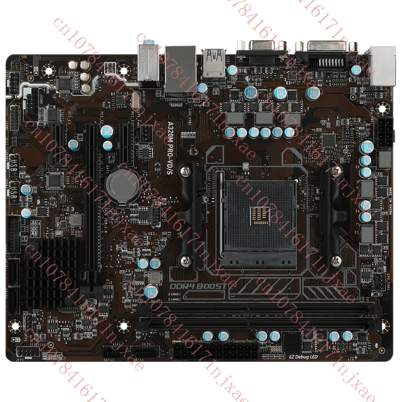 FOR MSI A320M PRO-VD/S Motherboard Supports AM4 R3 2200G 2400G DDR4 64GB AM4.
