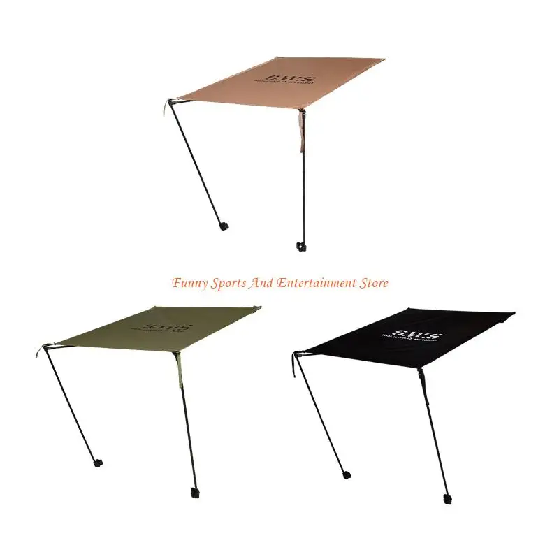 C4DE Sonnenschutz-Trampolin-Überdachungen, zusammenklappbares, wetterbeständiges Trampolin-Schattennetz – Detail 1