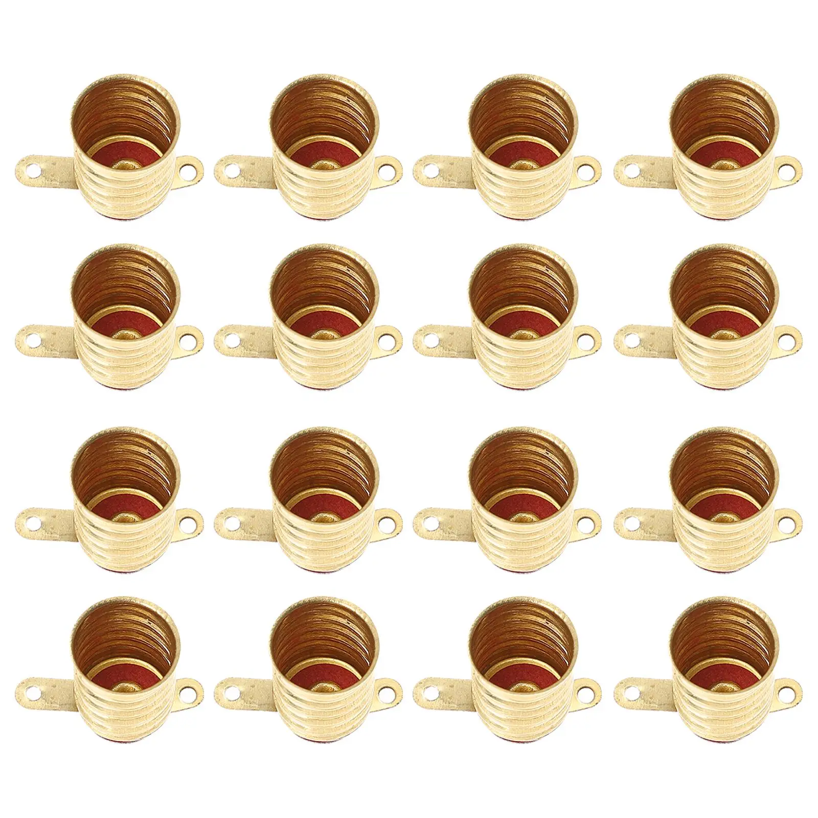 

25 шт. цоколь лампы, мини-панель для лампочек, полностью медь, прочные аксессуары для экспериментов, электрический тест, домашняя схема, научное оборудование