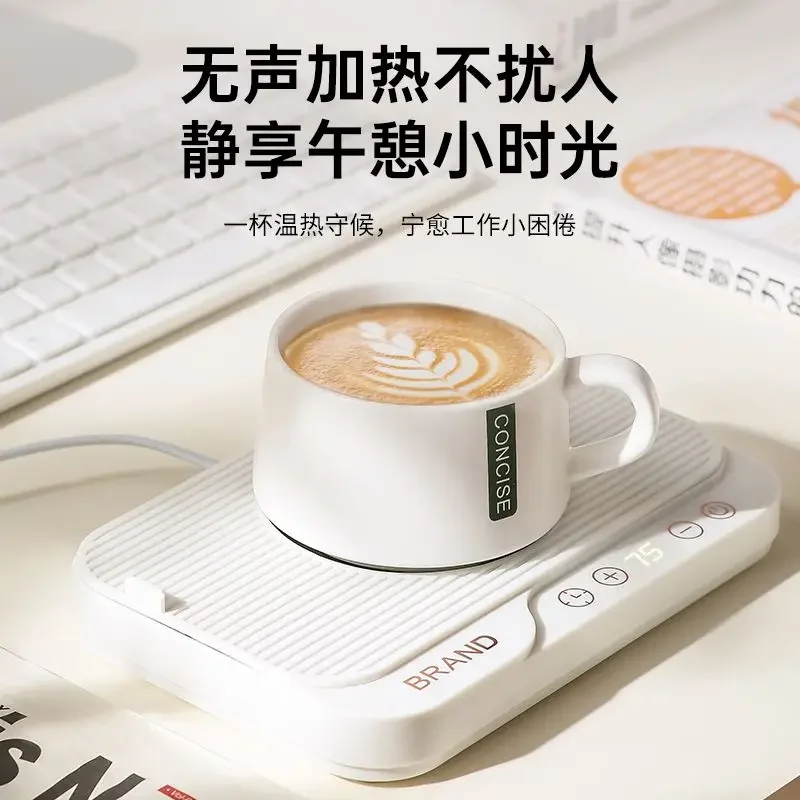 [Quick heating] Constant temperature coaster dormitory meal heating base household temperature control hot milk office use