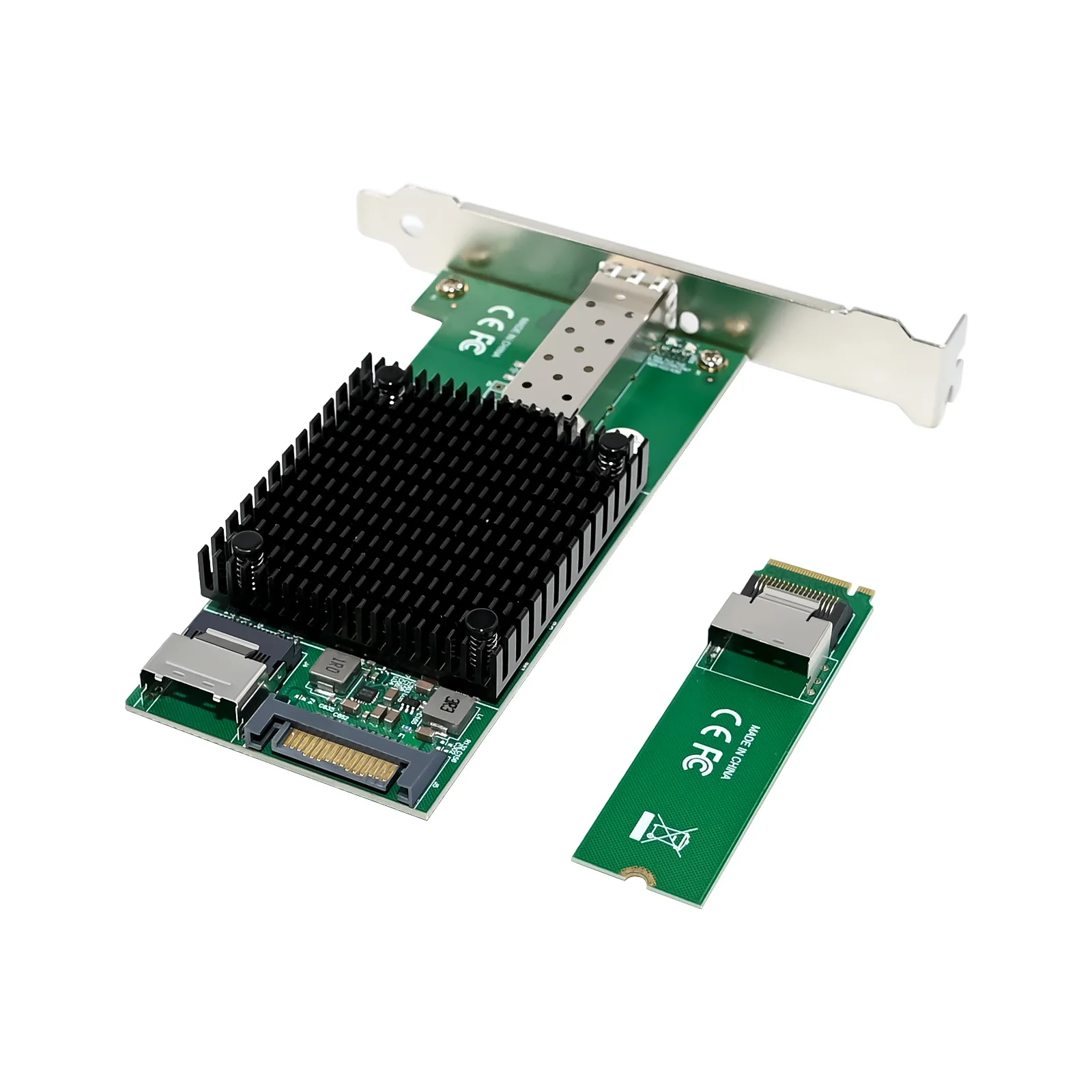 SUNWEIT ST7331  M.2 M KEY Intel X520 10GbE SFP+ Industrial NIC