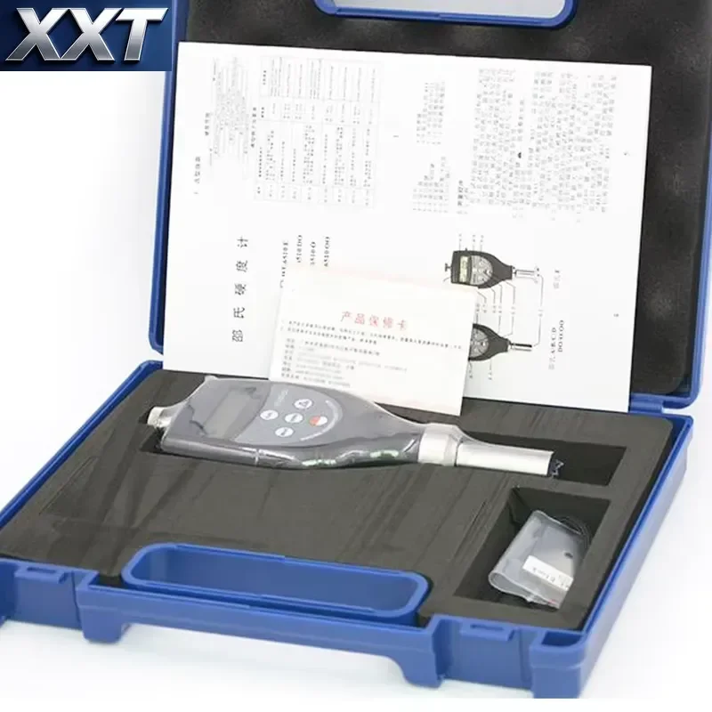 XXT HT-6510DW Digital Wood Hardness Gauge, Professional Timber Testing Instrument with 10HD-90HD Measuring Scope