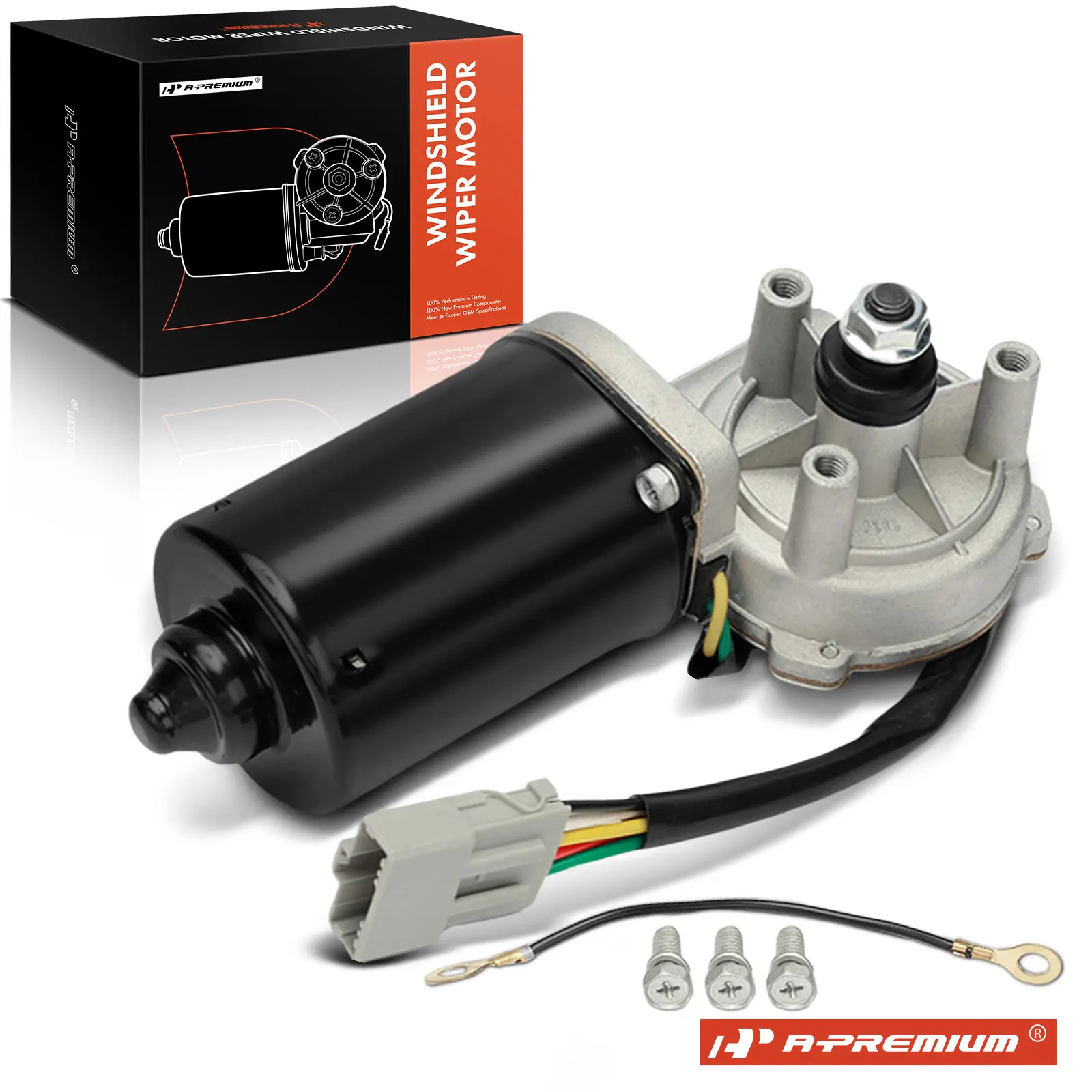A-Premium Front Windshield Wiper Motor for Mazda Protege5 1999 Land Rover Discovery 2000-2004