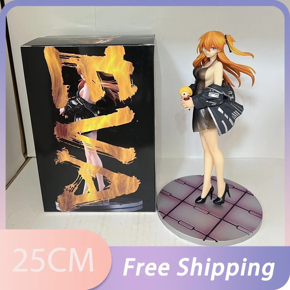 Anime Eva Figure Sling Asuka Langley Soryu Action Figurine Eva Figures 23cm Pvc Collectble Models Birthday Gift Doll Toys Statue