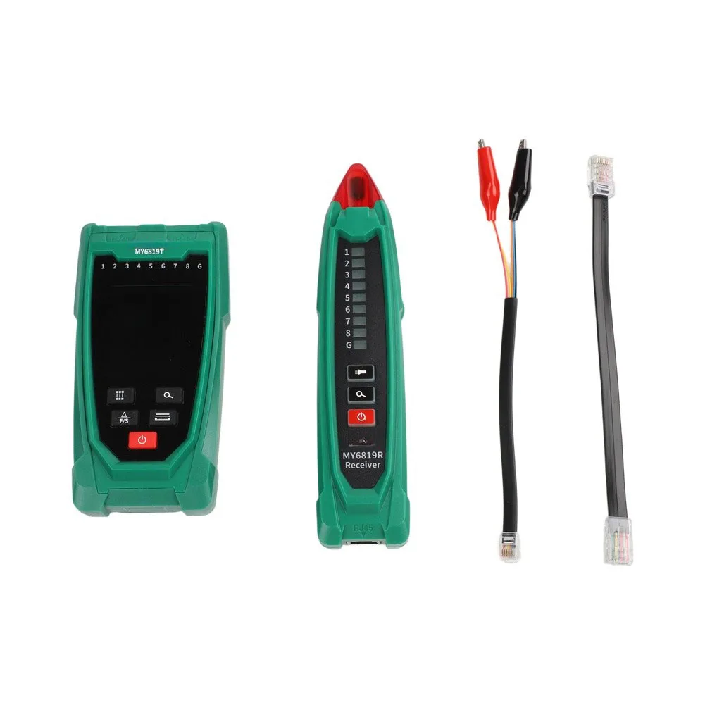 MY6819 Wire Detector Dual Digital Analog Cable Locator 2m Deep Buried Line Tracer For Electrical Circuit Testing And Maintenance