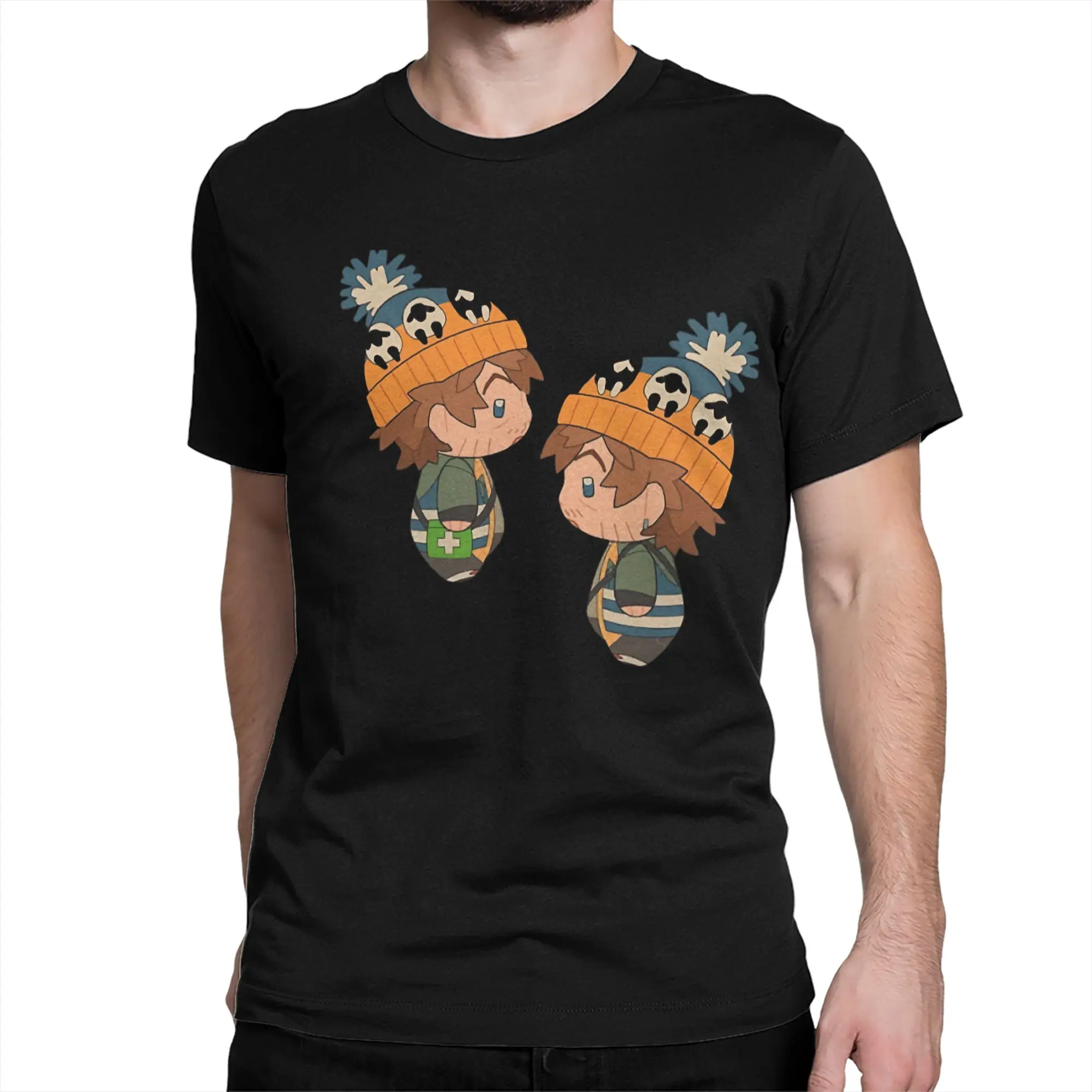 Men Women's Bryan Hodukavich Chibi Medical Courier Fan Art T Shirts  Cotton Tops Funny Crewneck Tees Gift Idea T-Shirts