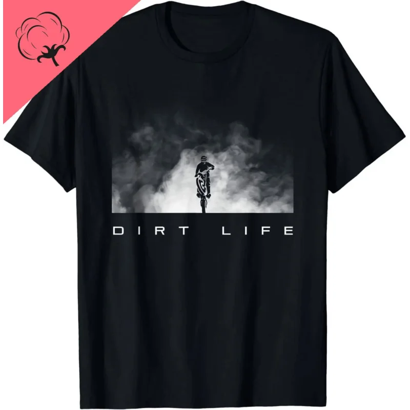 Dirt Bike Motocross Apparel - Dirt Bike Motocross T-Shirt Pure Cotton Men Clothing Graphic T Shirts Streetwear