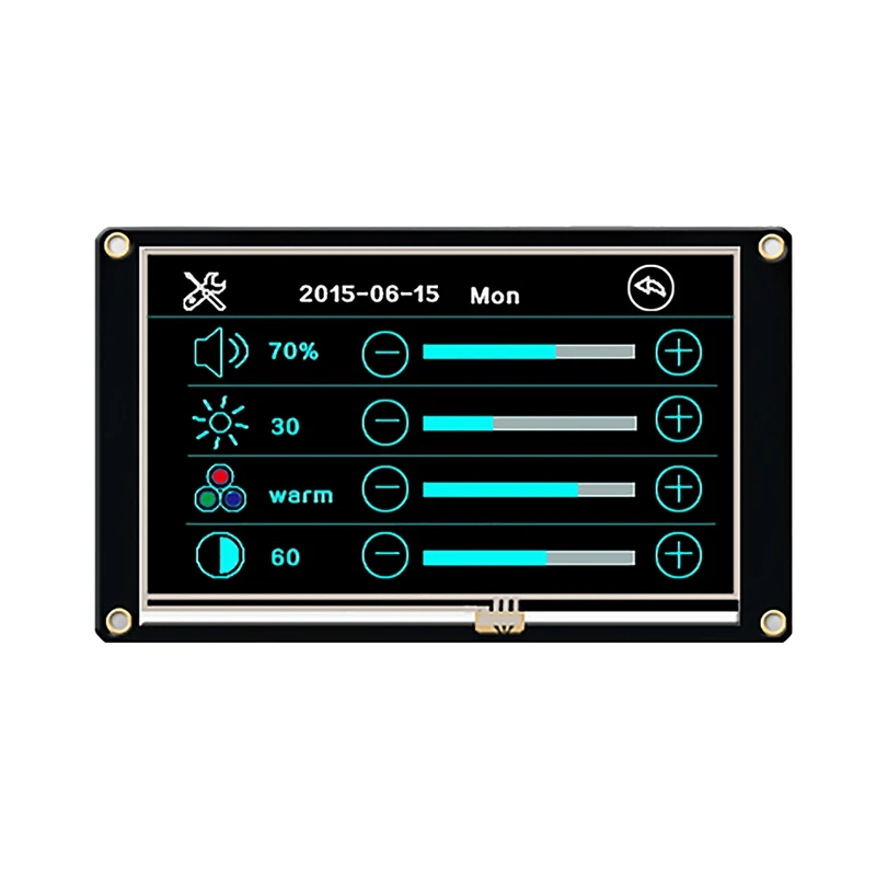 4.3-Inch LCD Press Screen For Nextion NX4827K043 Enhanced Human-Machine Interface HMI English Kernel Module