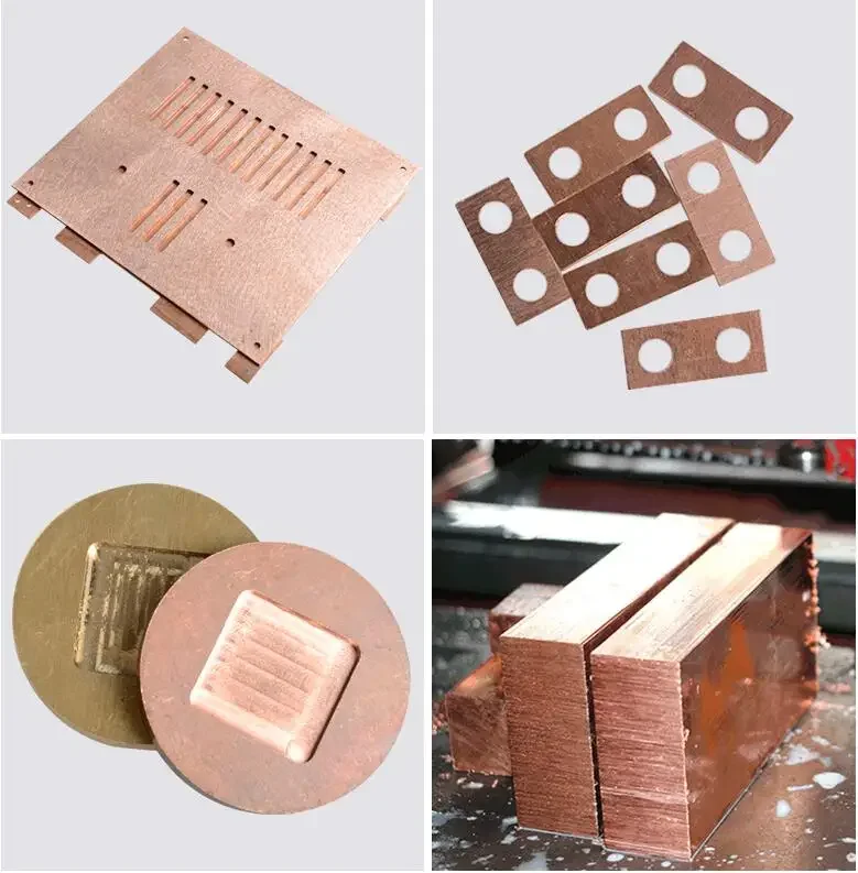 Red Copper Heatsink 40*40*1mm/3mm/5mm Computer PC Laptop Notebook Heat Conduction Cooling Plate Block sheet - Image 5