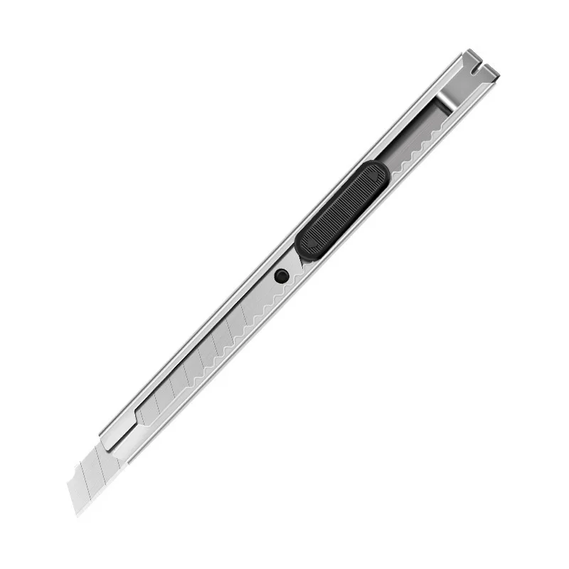 Small stainless steel utility knife portable detachable office supplies metal paper cutter student stationery hand tool knife