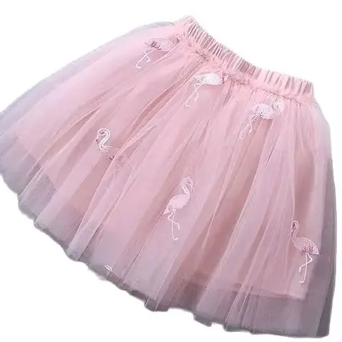 Fashion Girl Skirt Tutu Girl Clothes Princess Mesh Ball Gown Dance Ballet Skirts Tulle Kids Children Clothes Teenager Plus Size