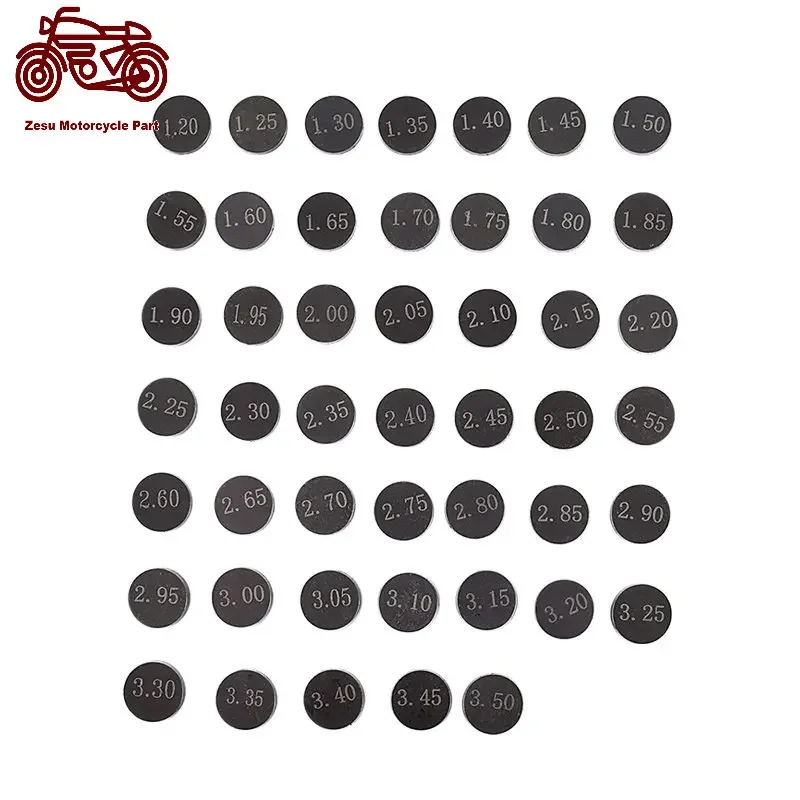 

Motor Bike Engine Parts Adjustable Valve Pad Shims 9.48 mm Valve Shim Kit For Honda Arctic Cat Yamaha Kawasaki Polaris Suzuki #c