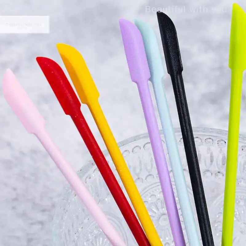 Silicone Stir Sticks DIY Jewelry Making Tools Epoxy Resin Glue Pigment Mixing Tools Stirring Rods Easy To Clean Epoxy Resin Tool