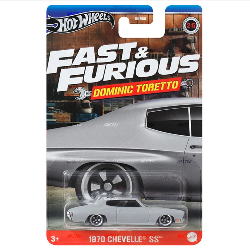 Hot Wheels Fast and Furious W MOTORS LYKAN HYPERSPORT/1995MAZDA RX-7/CHEVY FLEETLINE 1/64 Die-cast Model HNR88