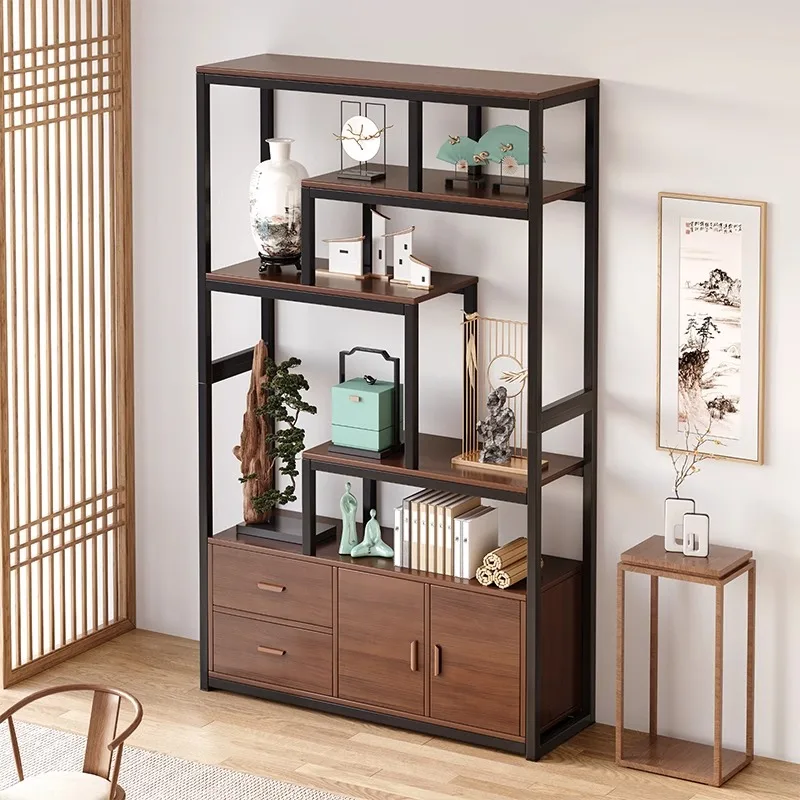Mobile Shelves Bar Cabinet Living Room Storage Kitchen Restaurant Display Luxury Wine Cabinet Designer Repisa Home Furniture