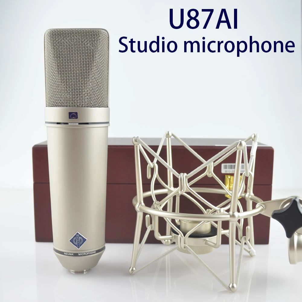 

Free Shipping U87AI studio microphone ultimate studio standard Microphone for Pro studio recording gaming recording microfone