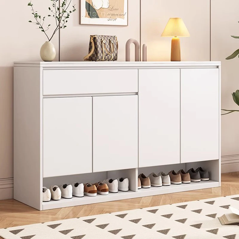 

-+-Designer Box Shoe Cabinet College Dorm Essentials Organizer Storage Mobile Display Shoe Shelf Slippers Muebles Home Furniture