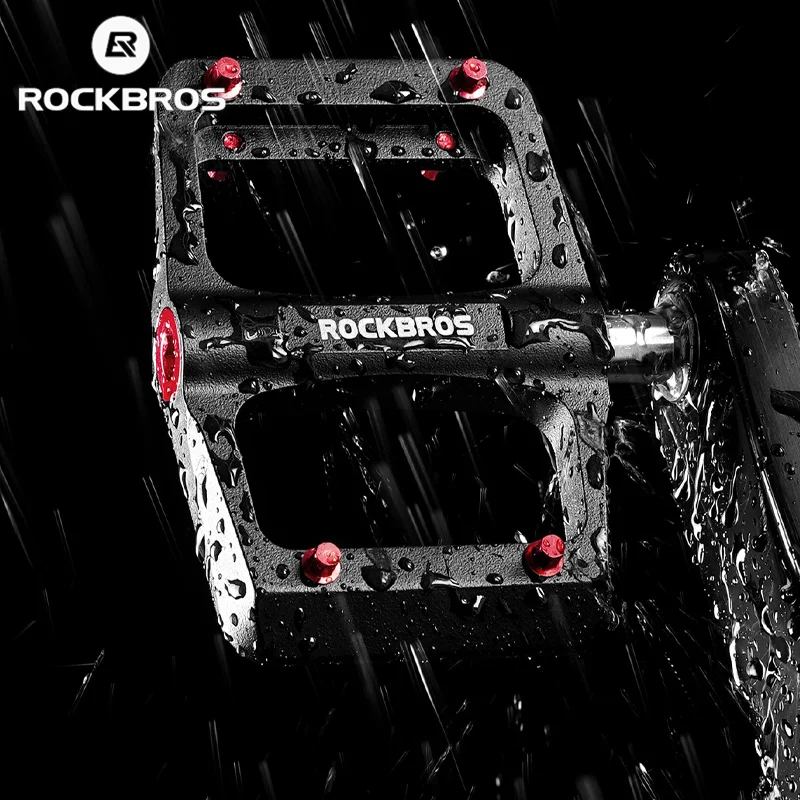 

ROCKBROS Ultralight 171G Widened Magnesium Alloy Pedal Bicycle Pedals 3 Bearings Road Bike Pedal Left/right Lightweight Pedal