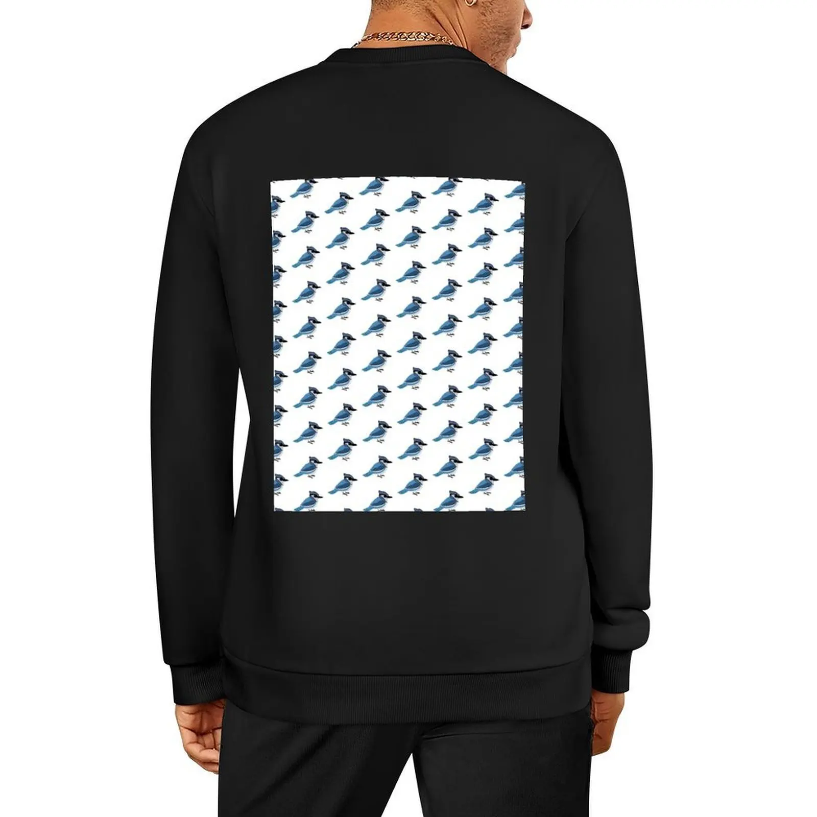 

Cutie Blue Jay Pullover anime clothing korean clothes men wear anime clothes sports sweatshirt man
