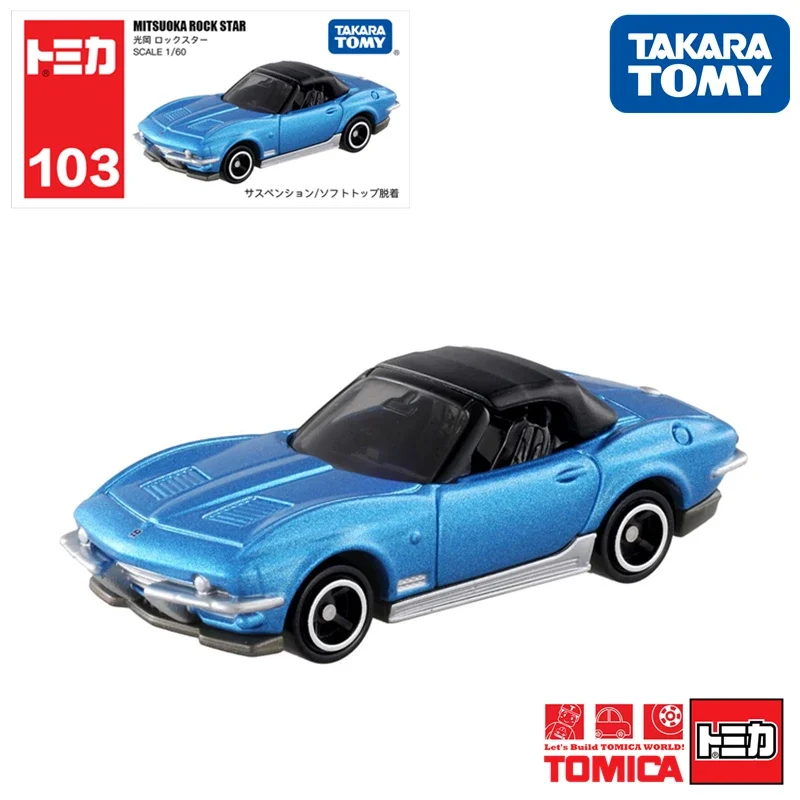 

Takara Tomy Tomica No.103 Mitsuoka Rock Star Sport Cars 1:60 Alloy Diecast Metal Model Kids Xmas Gift Toys for Boys