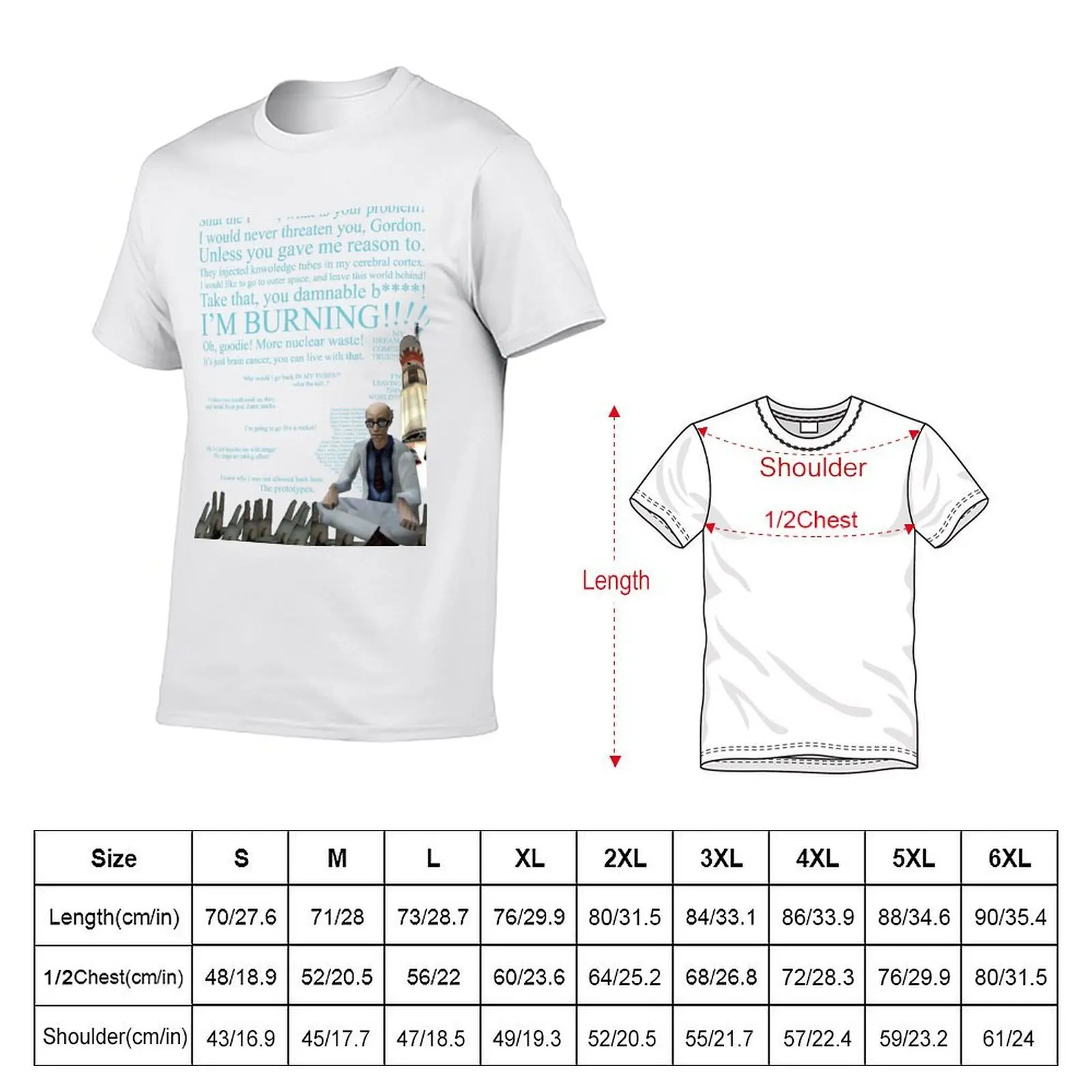 HLVRAI Dr. Bubby T-Shirt t shirt for man 100 percent cotton cotton t shirt pack T-Shirt