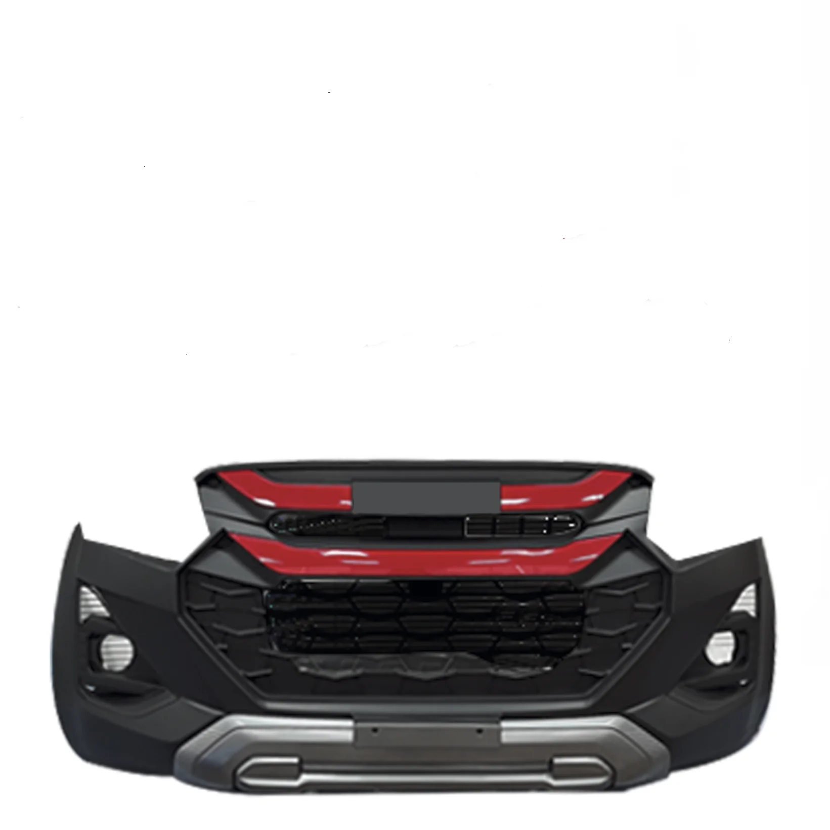 NEW ARRIVAL HOT SALE FACELIFT FRONT BUMPER UPGRADE BODY KIT FIT for ISUZU 2012 2016 2019 DMAX to 2024 DMAX LOOK DESIGN