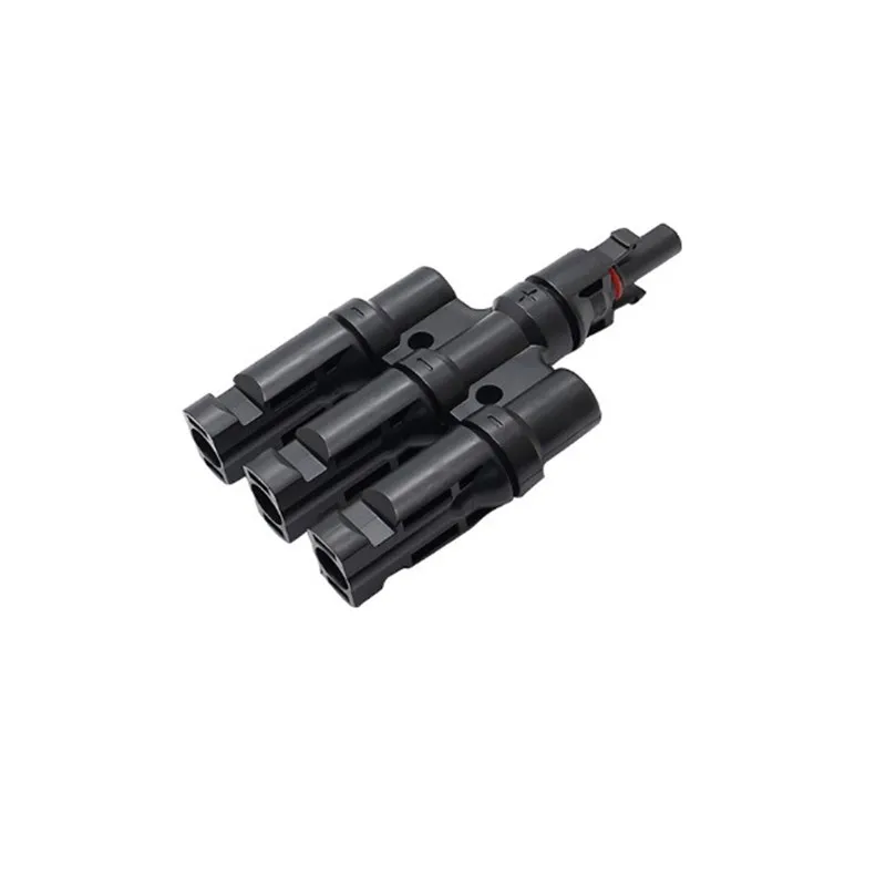 Connecteur De Câble GEYA Pour Panneau Solaire – Type T, IP67, étanche, Noir