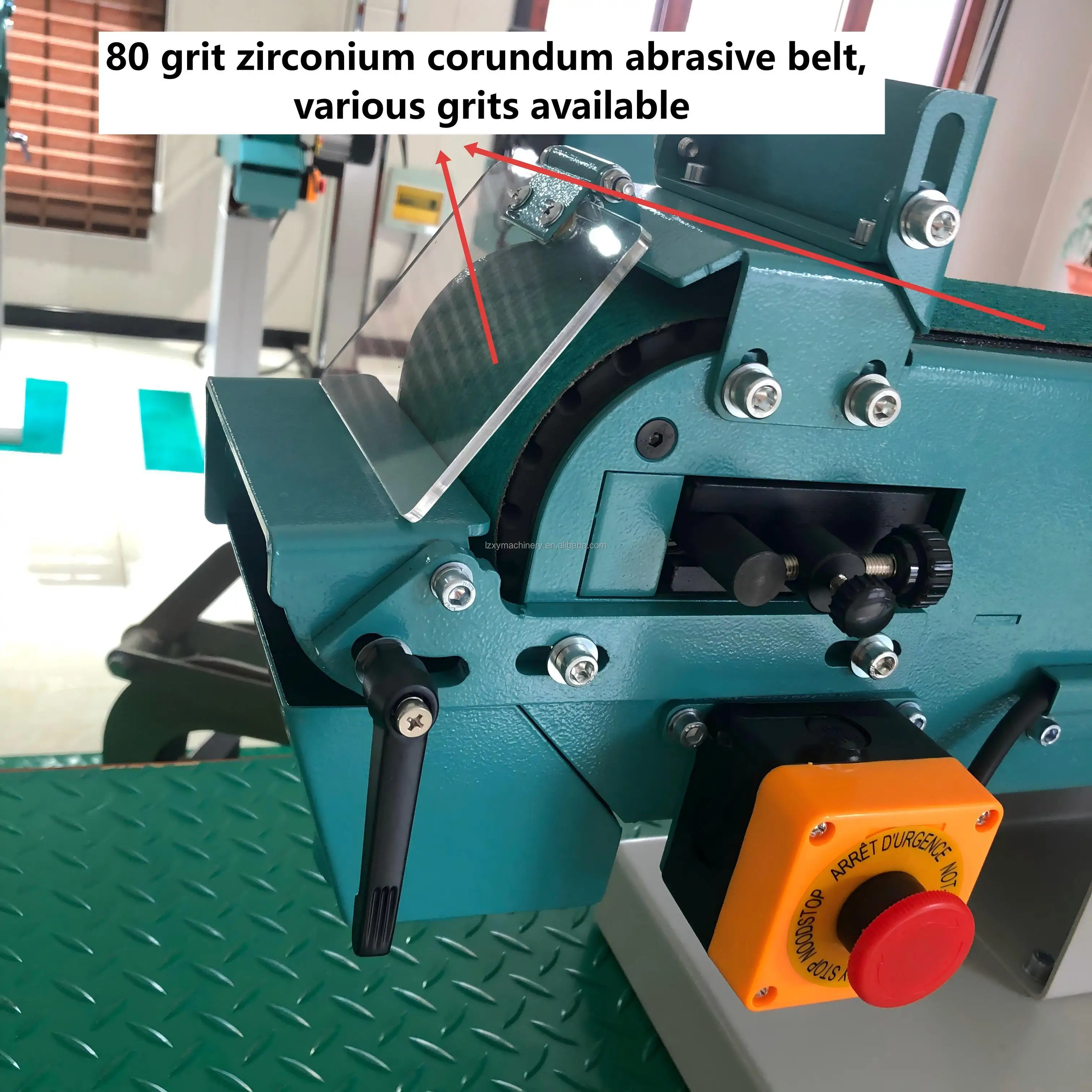 

2026Электрический ленточный шлифовальный станок с портом сбора пыли, ленточная шлифовальная машина для ковки металла, доступны в различных размерах