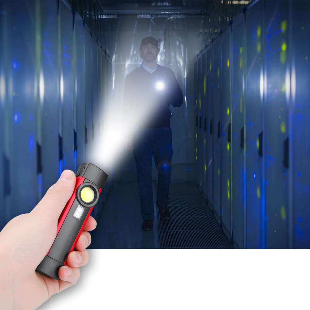 

Rechargeable Mini Flashlight 4 Settings Bright LED Portable for Currency Detection Camping Outdoor Activities