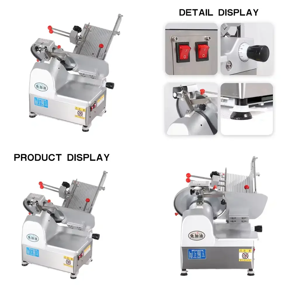 

Adjustable Meat Slicer Machine Automatic Food Slicer