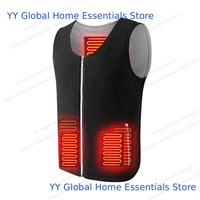 Smart Electric Heating Vest for Men Women USB Charging Heating Vest Camping Traveling Winter Body Warm Clothes