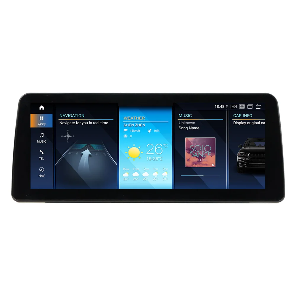 Car GPS Navigation 13 Snapdragon 668s 1920*720 Resolution CAR VIDEO For BMW 7 Series E65 2001-2008