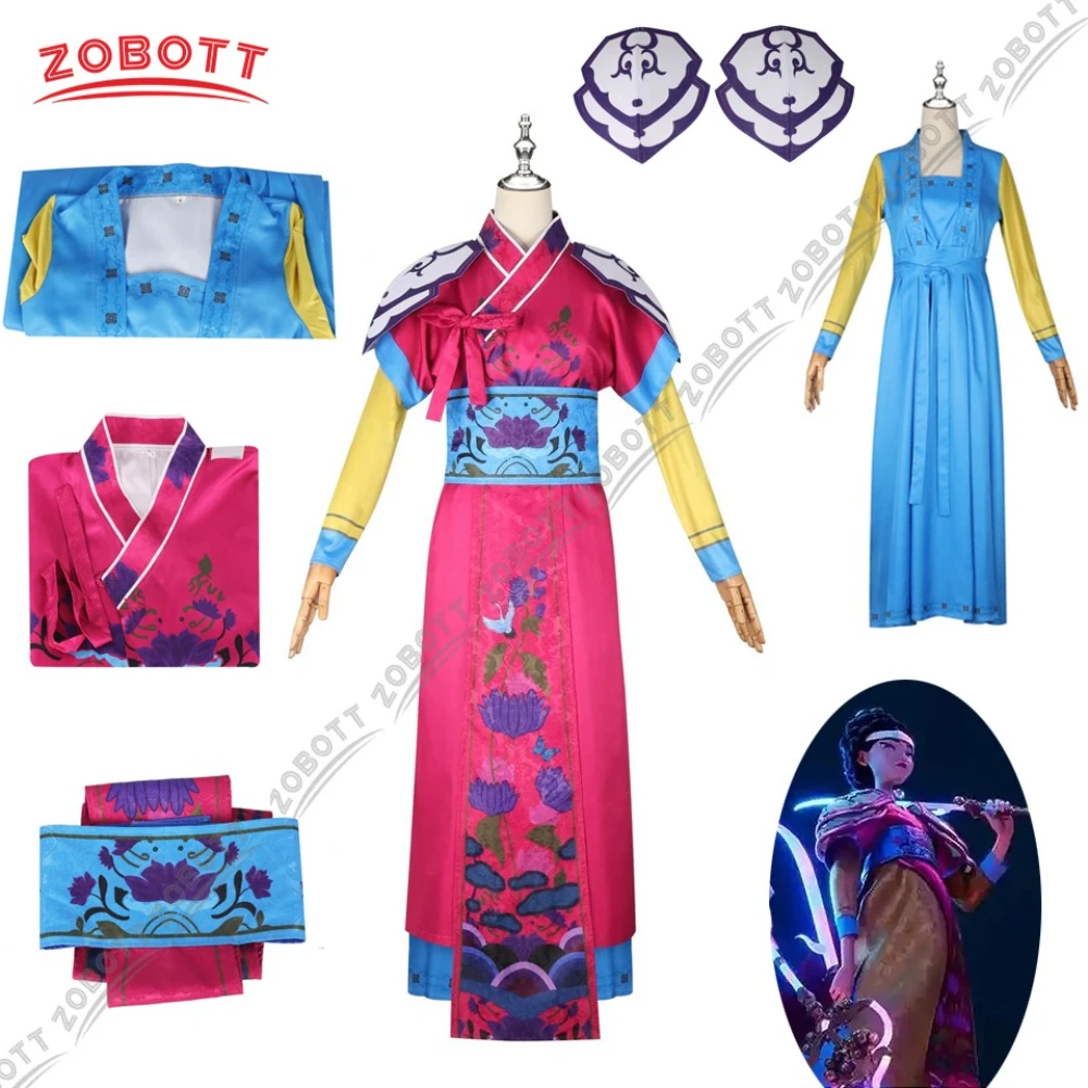 

K-pop Ancestor Costume Hot Anime Kpop Demon Hunter Cosplay Costume Halloween Party Role Play Clothing