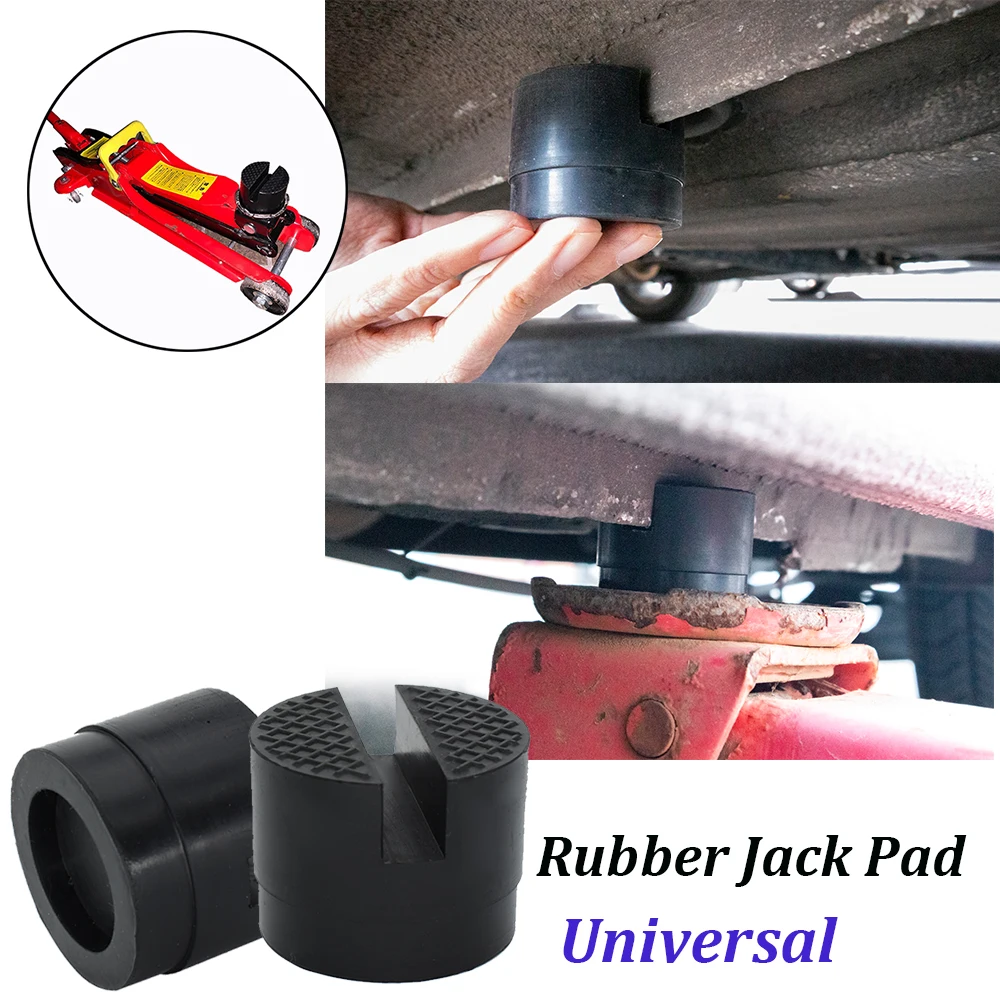 CASHCOW Vehicle Maintenance Tool Portable Slotted Rubber Support Block Car Lifting Jack Pad Adapter Protector Car Accessories