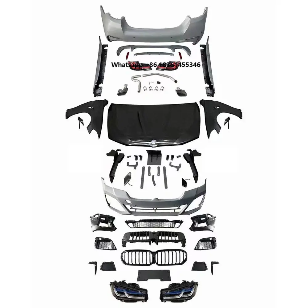 

For 5 Series F10 2011-2017 China Auto Spare Parts Old to New M Sport Bodykit F10 Upgrade G30 2021 MT Body Kit
