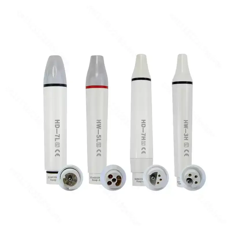 Dental Scaler Handle Ultrasonic Woodpecker Plug-in Type HW-3H 5L with Light for EMS Satellite view 5