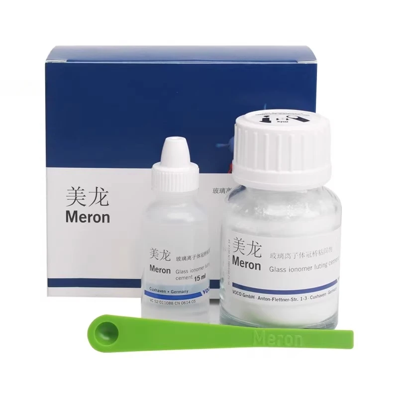 

Dental Materials VOCO Crown Bridge Glass Ionomer Crown Bridge Adhesive Dental Glass Ionomer Cement 35g Powder+15ml Liquid