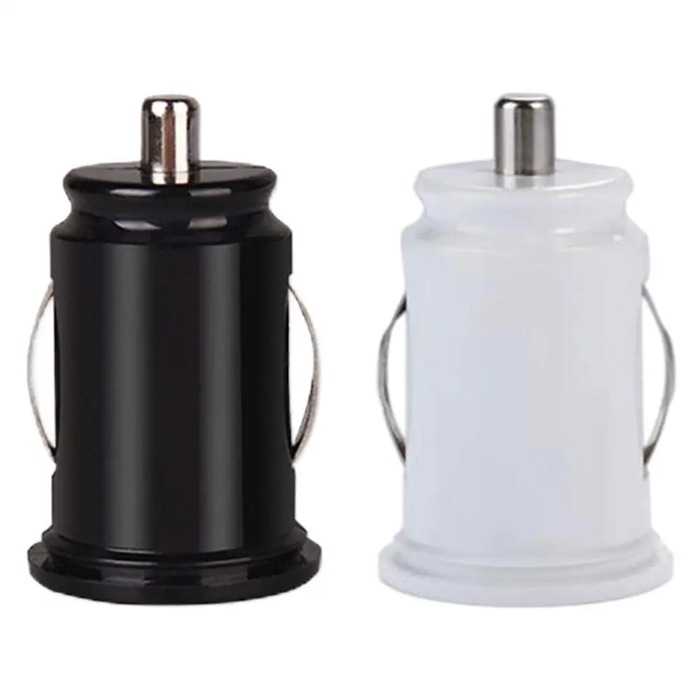 Mini Dual Port USB Car Charger Fast Charging Adapter for DC 12-24V voltage car charge  iPhone 13 12