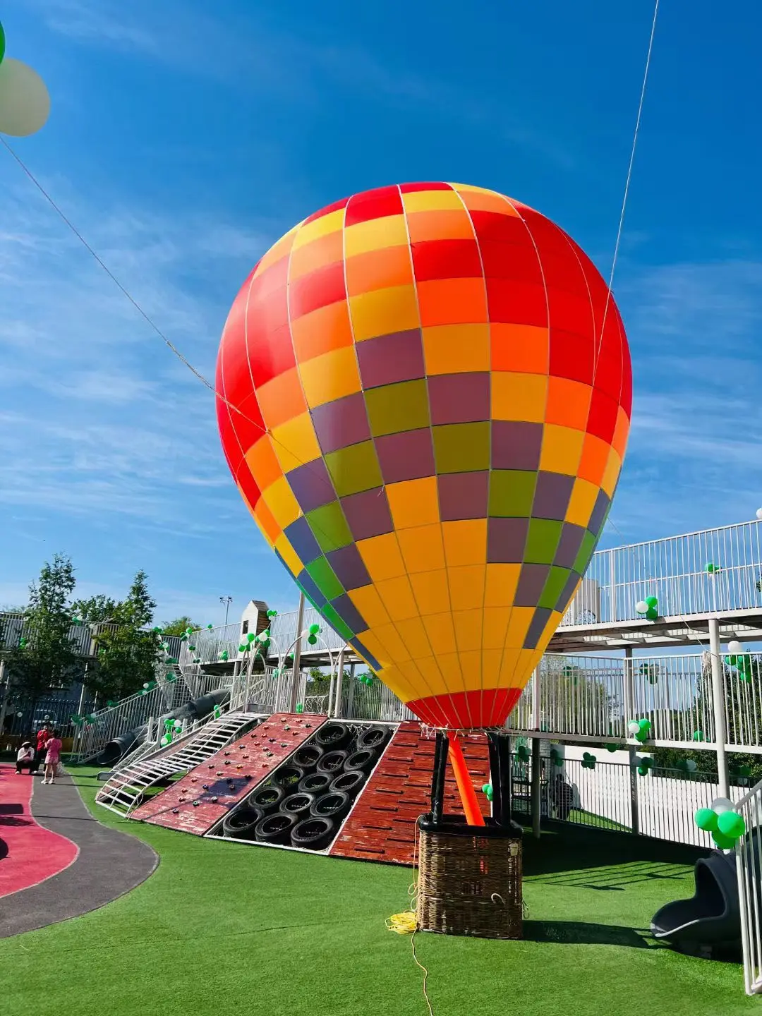 عرض في الهواء الطلق منطاد الهواء الساخن، بالون الهواء الساخن المشاهير الإنترنت، معرض محاكاة منطاد الهواء الساخن #2
