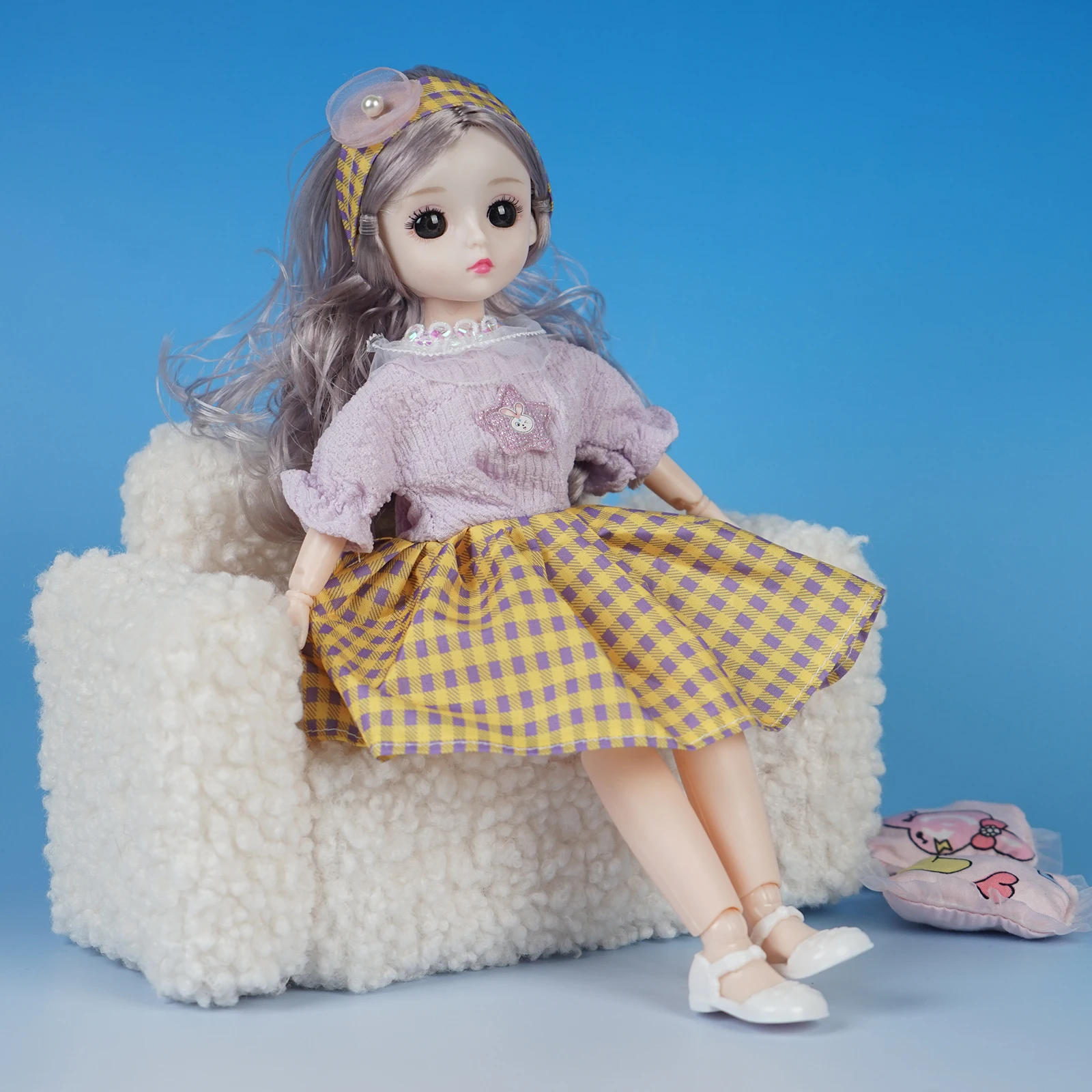 Fashionable Spherical Joint Doll for Kids, BJD, DIY, bonito, animal, menina, fofo, princesa, Natal, crianças, 1:6