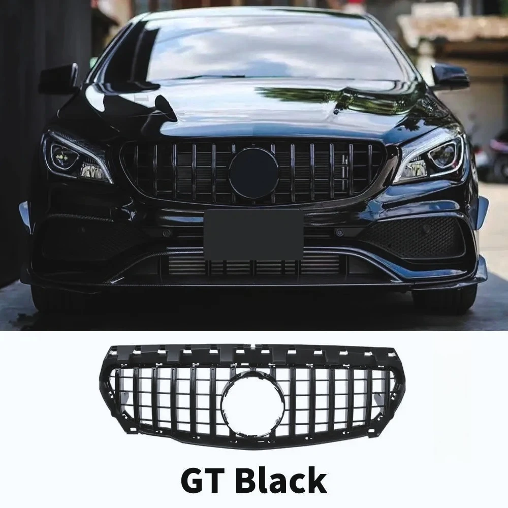 DB-Rejilla  parachoques lantero, parrilla  entrada GT Diamond para Merces C117 W117 Benz CLA 2013 2014 2015 2016 2017 2018 2019,