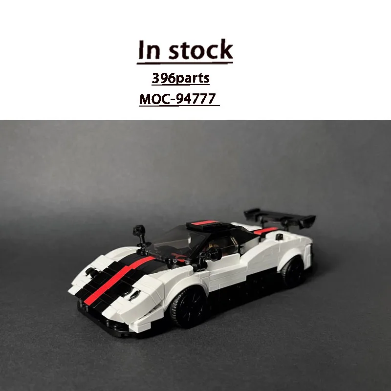 

Конструктор MOC-94777: Классический Спортивный Легендарный Гоночный Суперкар, 396 Деталей, Подарок для Мальчиков на День Рождения и Рождество
