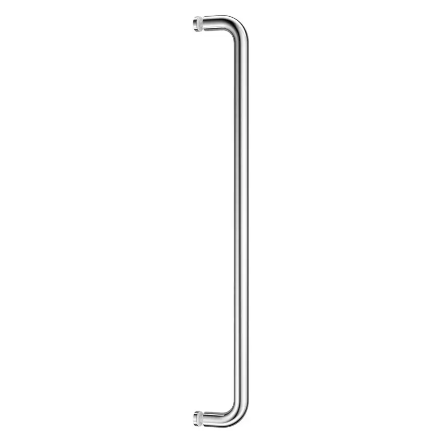 

Glass Shower Door Towel Bar 24 Inch Stainless Steel Sliding Shower Door Handle Replacement with Polished Chrome Finish for Comme