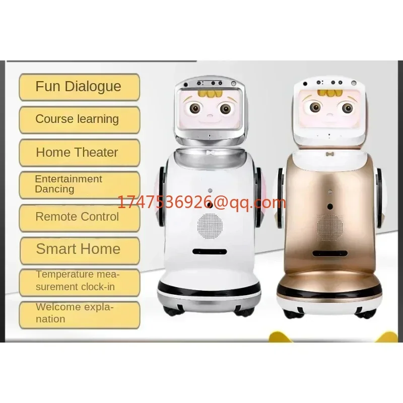 Large AI artificial intelligence walking robot commercial household