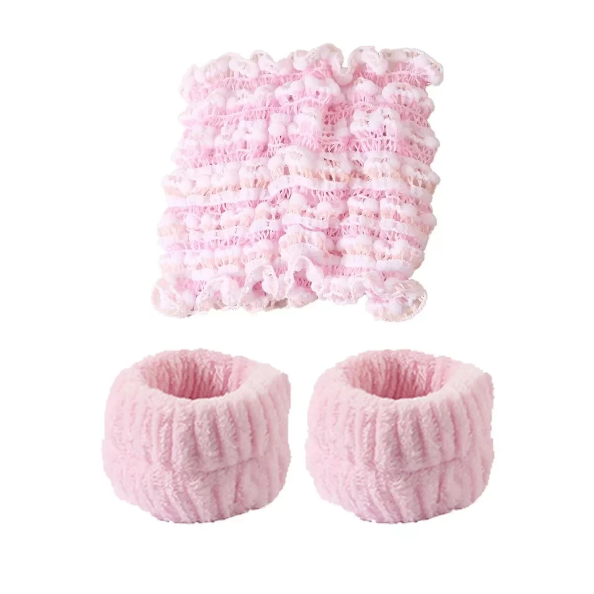 Breites, dehnbares Stirnband, Haarband, lockerer Spa-Kopfreifen, einfacher Stil, Kopfwickel für Hautpflege, Gesichtswäsche, Frauen, Mädchenwäsche, Gesichtsbindung – Detail 8