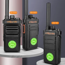 2W Long Range Walkie Talkies Professional PTT Two-way Radio FRS Chierda 101 Two Way Radio For Hotel Restaurant