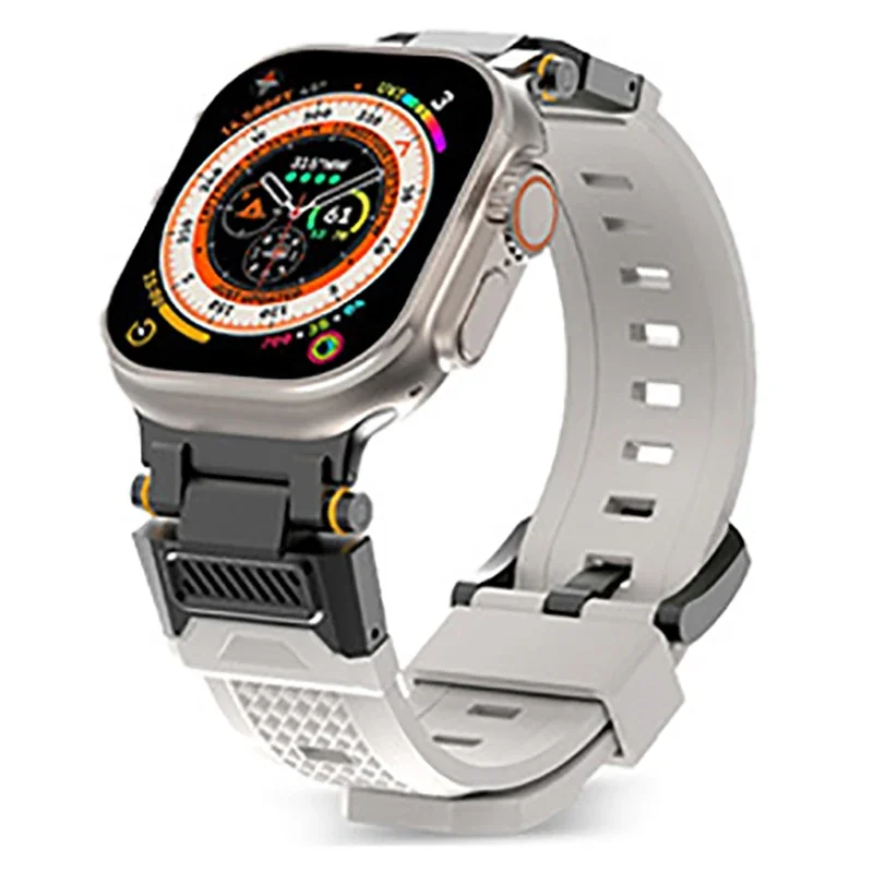 Aroma-Armband für Apple Watch Ultra 2 Band 49mm 46mm 45mm 44mm 42mm Metall-Adapter Sport-Armband IWatch Series 10 SE 9 8 7 6 5 4