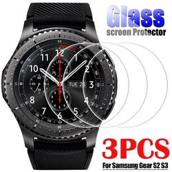 Protector de pantalla de vidrio templado 9H para reloj deportivo Samsung Gear S2 S3 Classic Frontier, película antiarañazos, cubierta a prueba de explosiones