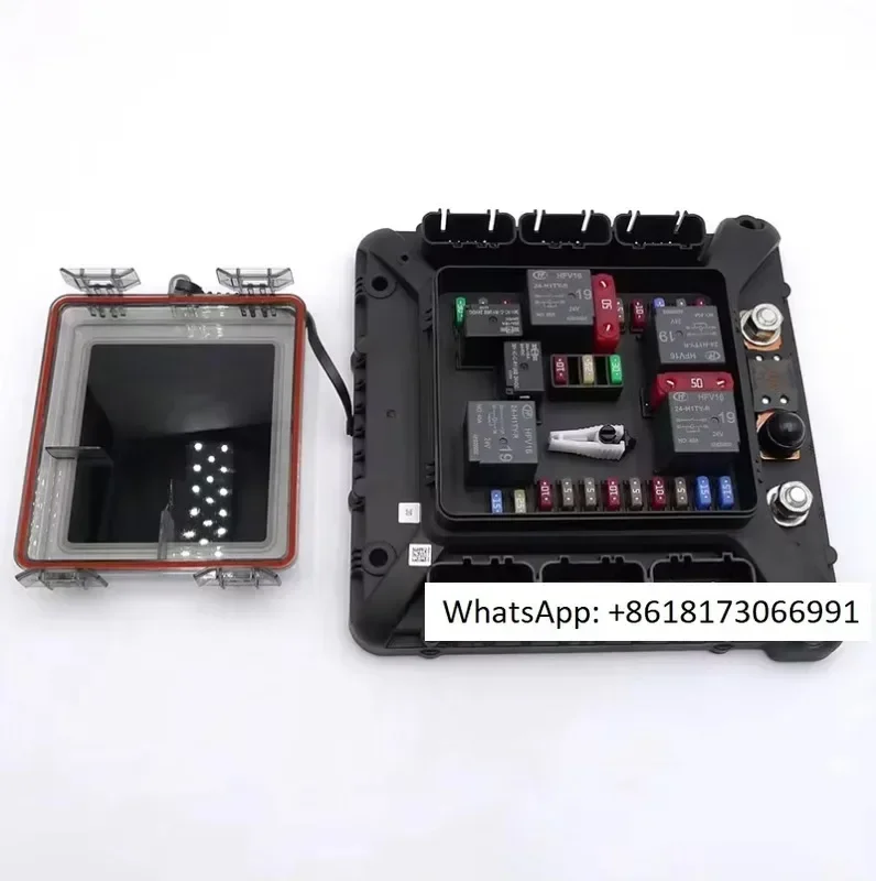 Peças de escavadeira 140107000091C caixa de fusíveis SEMP-24V para escavadeira SY.